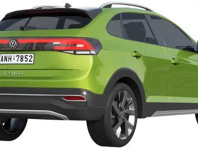 Volkswagen Taigo 2022 3D model