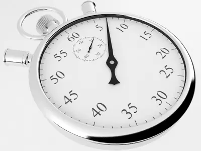 Stopwatch - 3D model