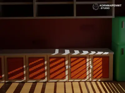KITCHEN ROOM 3D model