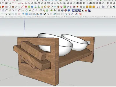 PET BOWL 01 Low-poly 3D model