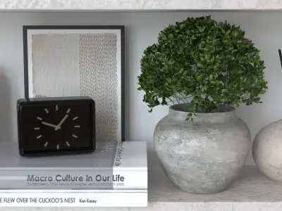decorative set 63 3D model purchase