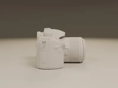 photo camera 3D print model