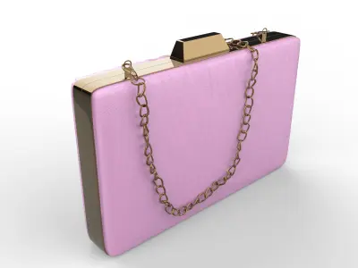 Women purse Low-poly 3D model