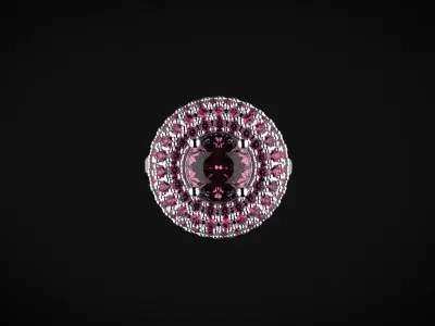 Donut ring  3D print model