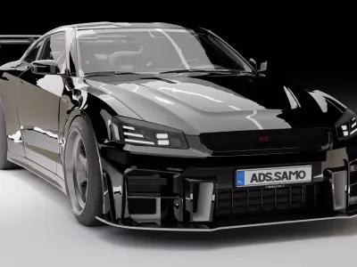 Nissan - GTR Skyline 2023 Concept 3D model