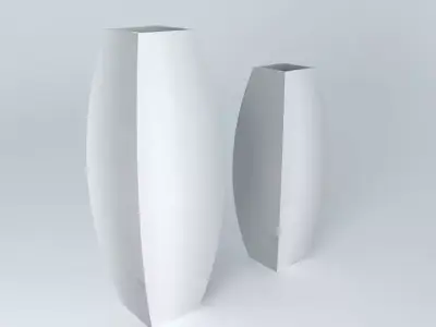Glass vases Free 3D model purchase