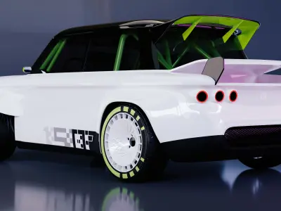 Audi EP4 Concept 3D model