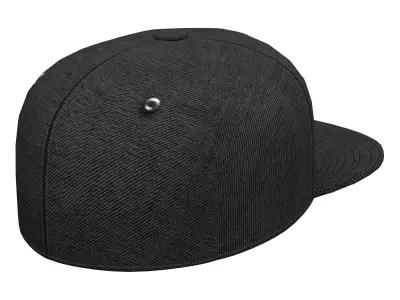 Baseball Cap Low-poly 3D model