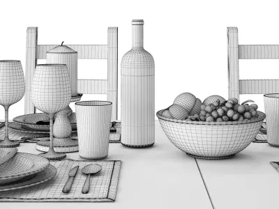 KAUSTBY and STORNAS  3D model