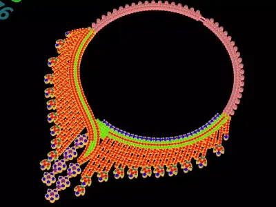 Swarea Necklace  3D print model