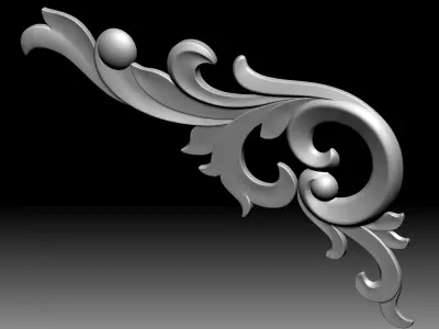 European Carving 2 3D model