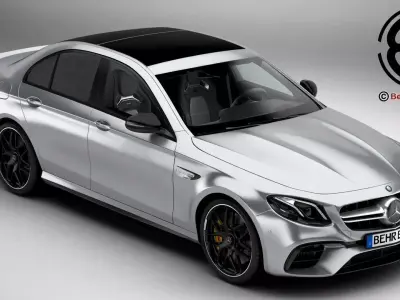 Mercedes AMG E63 S 2018 3D model
