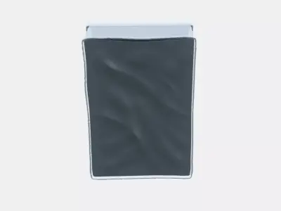 BLADDRARE Box with lid 3D model