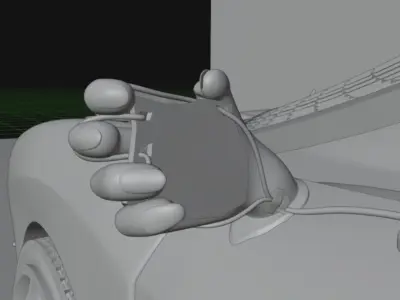 Ferrari J50 - Modification Monster 3D model