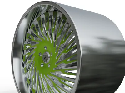 ASANTI AF869 WHEEL  3D print model