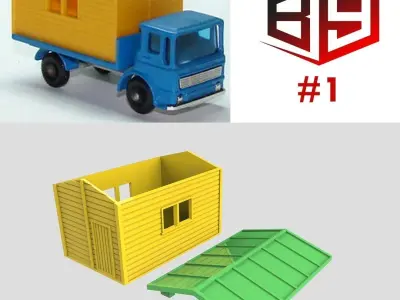 Matchbox Lesney Replacement Parts Set 3D print model