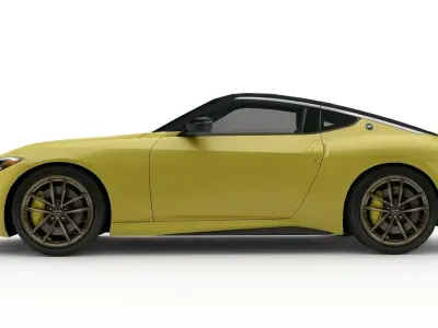 Nissan Z 2023 Low-poly 3D model