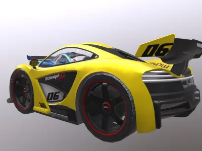 McHandfull mclaren Low-poly 3D model