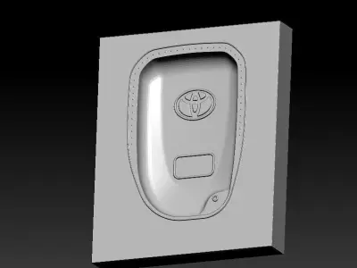 Toyota Vios leather key cover mold 3D print model