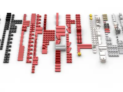 TwindBricks3D - 76906 1970 Ferrari-512M 3D print model