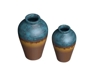 The Vases Set Of Three 3D model