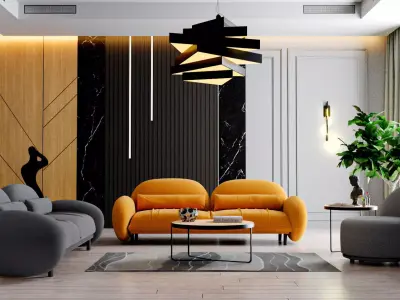 Setting Room - Arnold Render 3D model