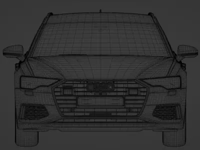 Audi A6 C8 Avant 3D model