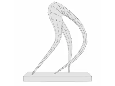 Abstract sculpture AS-003 3D model