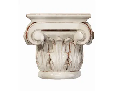 Classic capital 06 3D model