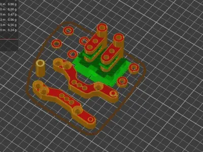 Yokomo Yd2 rear arms Free 3D print model