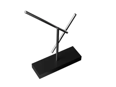 Anti Gravity Pendant Toy 3D model