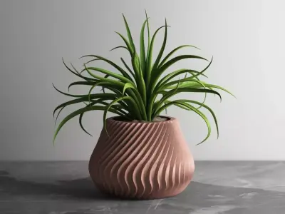 vase pot planter 3d print c01  3D print model