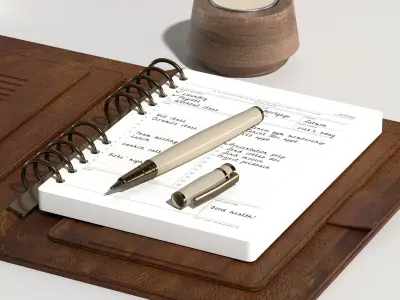 Decorative set 05 3D model