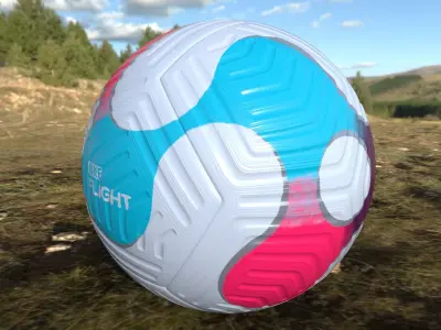 Soccer ball  Free 3D model