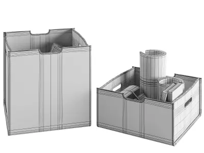 Flexform Box 3D model