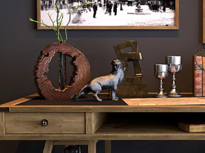 Decor set 01 3D model