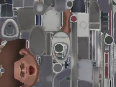 Toilet Turbo Skibidi Toilet Series 3D Model and Animation Low-poly 3D model