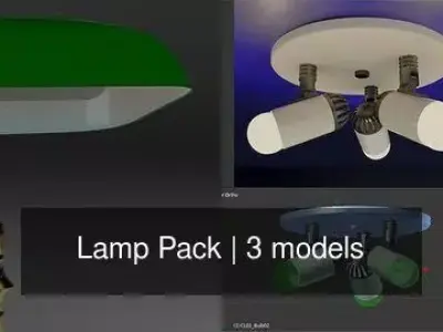 Lamp Pack 3D Model Collection