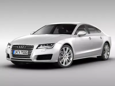 Audi A7 Sportback 2012 3D model