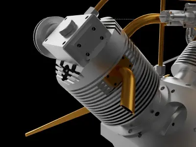 NE15S ENGINE 3D print model