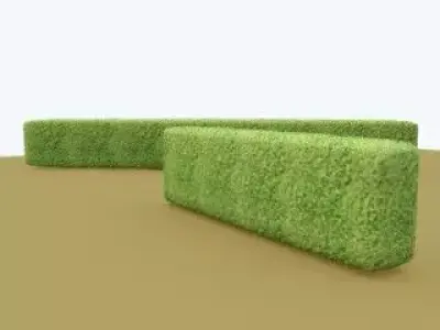Hedge topiary Free 3D model