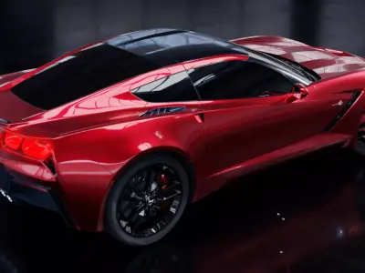 corvette stingray 3D model