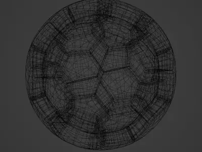 Soccer Ball 3D model 26