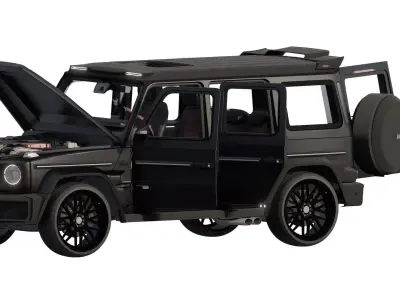 BRABUS 700  MERCEDES AMG G 63 3D model