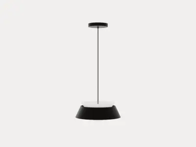 Cuna Lamp Low-poly 3D model