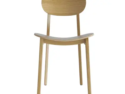 Dana Chair Low-poly 3D model