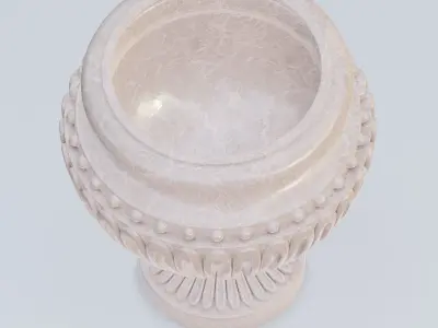 Garden urn planter11 3D model