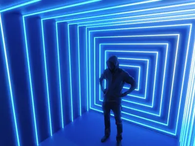 Cube Photo Opportunity 2 3D model