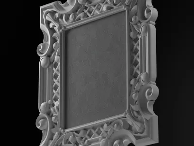 frame 3D model for cnc and 3d printer 3D print model