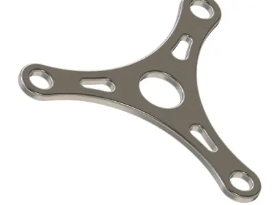 Bike Crank Arm Bracket 3D print model